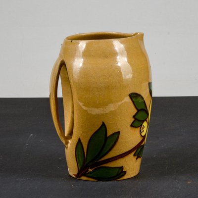 Amphora Enameled Ceramic Vase by G. Matricardi Ascoli Piceno-RAQ-1774944