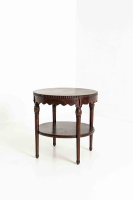 Amsterdam School Mahogany and Coromandel Coffee Table, the Netherlands, 1930s-UQV-1289611