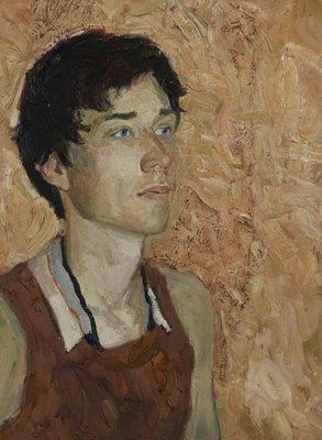 Anastasia Kurakina, Portrait of a Boy, Oil Painting, 2010s-ZCI-1182946