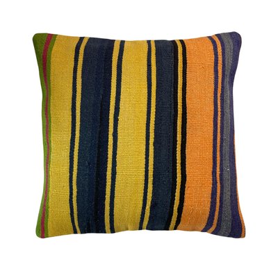 Anatolian Hand Woven Kilim Cushion Cover-AIV-1088396