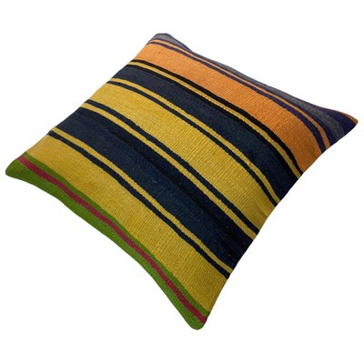 Anatolian Hand Woven Kilim Cushion Cover-AIV-1088396