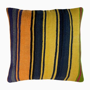 Anatolian Hand Woven Kilim Cushion Cover-AIV-1088396