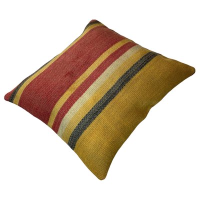 Anatolian Handwoven Kilim Cushion Cover-AIV-1108382