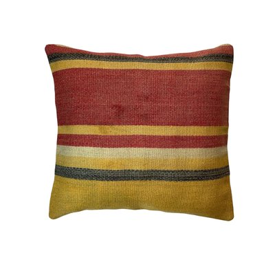 Anatolian Handwoven Kilim Cushion Cover-AIV-1108382