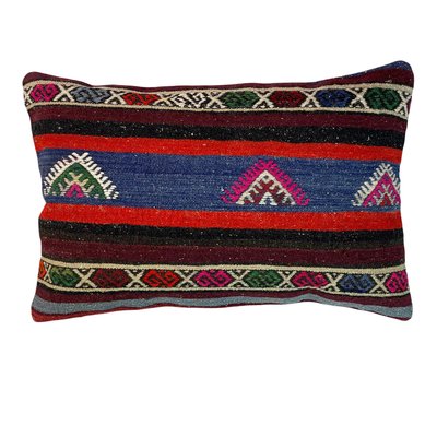 Anatolian Handwoven Kilim Cushion Cover-AIV-1107993