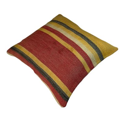 Anatolian Handwoven Kilim Cushion Cover-AIV-1108382