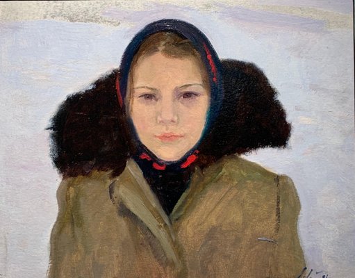 Anatoly Pavlovich, Sashenka, Oil on Canvas, 1981-QUE-943983