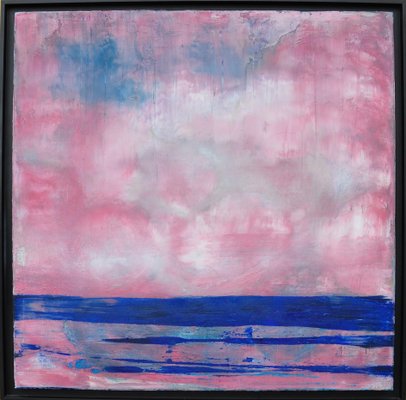 Anatta Lee, Marine Landscape in Pink, 2023, Acrylic on Canvas-QNR-1776069