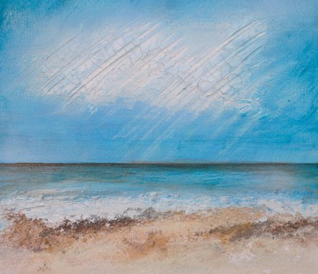 Anatta Lee, To The Beach, Acrylic on Canvas-QNR-1776089