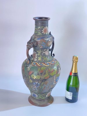 Ancient Chinese Bronze Vase, China, 1890s-UR-1367256