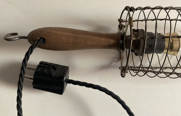 Ancient French Hand Lamp, 1920s-SY-1742876