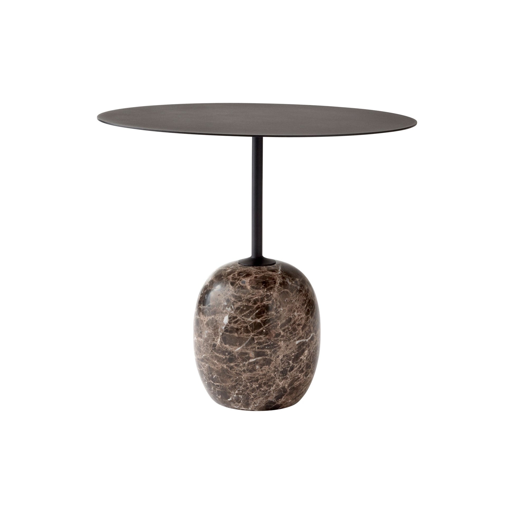 Lato LN9 Coffee Table by &tradition #Warm Black/ Emparador Marble