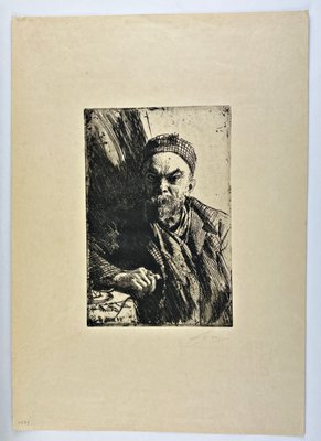 Anders Zorn Paul Verlaine, 1895, Paper-QFT-2016476