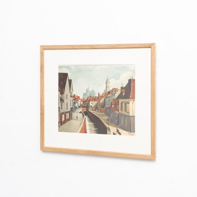 André Derain, Amiens, 1970s, Color Lithograph, Framed-WM-1325479