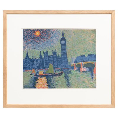 André Derain, Big Ben, 1972, Color Lithograph, Framed-WM-1278665