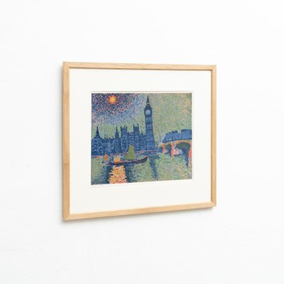 André Derain, Big Ben, 1972, Color Lithograph, Framed-WM-1278665