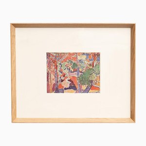 André Derain, Fauvist Composition, 1948, Color Cliché Print, Framed-WM-2041540