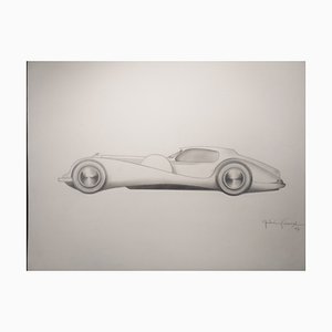 André Ferrand, Grand Coupé 4, 1998, Pencil & Ink-ICD-1345197