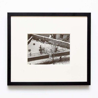 Andre Kertesz, Snow Scene, 20th Century, Photograph, Framed-WM-1310569