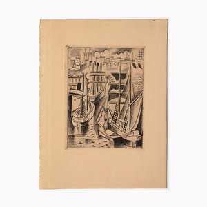 André Lothe, Bordeaux, Etching, Early 20th Century-ZCI-871502