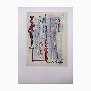 André Masson, At the Museum, Lithograph, 1981-NRC-1449005