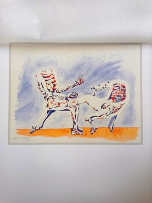 André Masson, Dialogue of Furniture, Lithograph, 1981-NRC-1448977