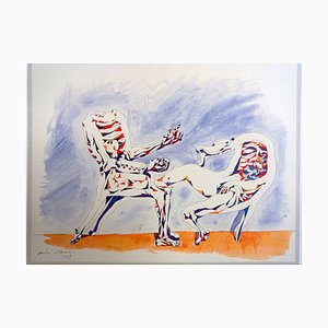 André Masson, Dialogue of Furniture, Lithograph, 1981-NRC-1448977