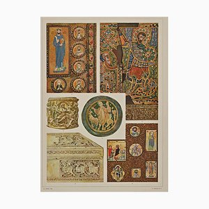 Andrea Alessio, Decorative Motifs: Byzantine Styles, Chromolithograph-ZCI-1760424