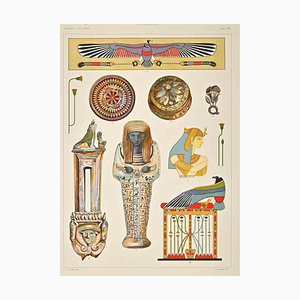 Andrea Alessio, Decorative Motifs: Egyptian Styles, Chromolithograph-ZCI-1760421