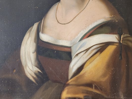 Andrea del Sarto, Ó/L, Portrait of a Woman, 19th Century-NUC-1782515