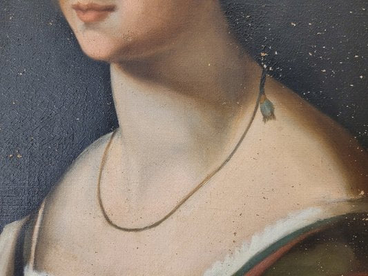 Andrea del Sarto, Ó/L, Portrait of a Woman, 19th Century-NUC-1782515