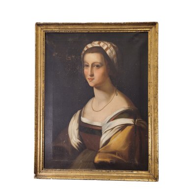 Andrea del Sarto, Ó/L, Portrait of a Woman, 19th Century-NUC-1782515