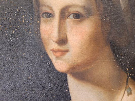 Andrea del Sarto, Ó/L, Portrait of a Woman, 19th Century-NUC-1782515