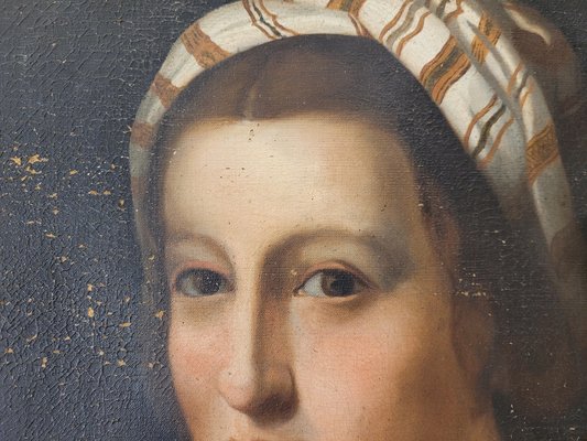 Andrea del Sarto, Ó/L, Portrait of a Woman, 19th Century-NUC-1782515