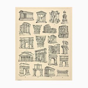 Andrea Mestica, Decorative Motifs: Roman Styles, Chromolithograph-ZCI-1760414