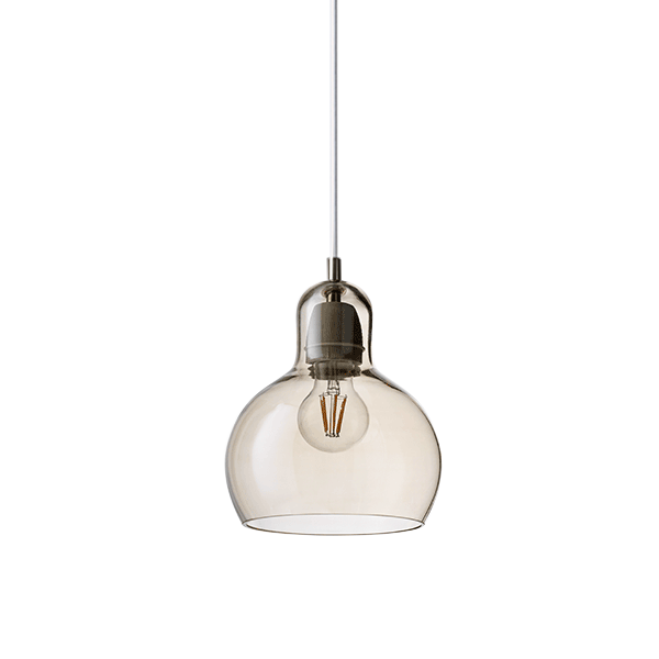 Mega Bulb SR2 Pendant Lamp by &tradition #Gold w. White Cord