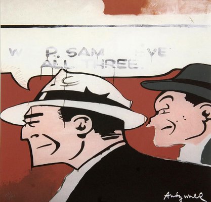 Andy Warhol, Dick Tracy, 20th Century, Lithograph-MTD-1399860