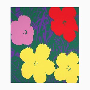 Andy Warhol, Flowers, 20th Century, Silkscreen-MTD-1400002