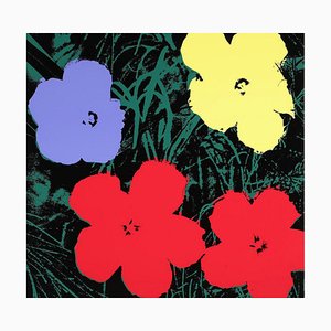 Andy Warhol, Flowers, 20th Century, Silkscreen-MTD-1399996