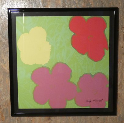 Andy Warhol for C.M.O.A., Flowers, Numbered 1534/2400, Pittsburgh, 1964, Lithograph, Framed-ERB-1098224