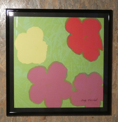 Andy Warhol for C.M.O.A., Flowers, Numbered 1534/2400, Pittsburgh, 1964, Lithograph, Framed-ERB-1098224