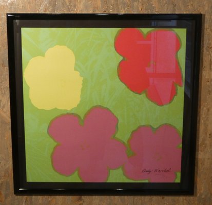 Andy Warhol for C.M.O.A., Flowers, Numbered 1534/2400, Pittsburgh, 1964, Lithograph, Framed-ERB-1098224