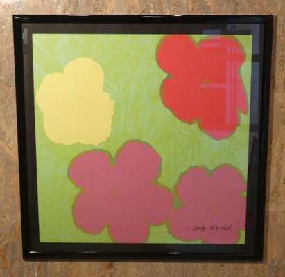 Andy Warhol for C.M.O.A., Flowers, Numbered 1534/2400, Pittsburgh, 1964, Lithograph, Framed-ERB-1098224