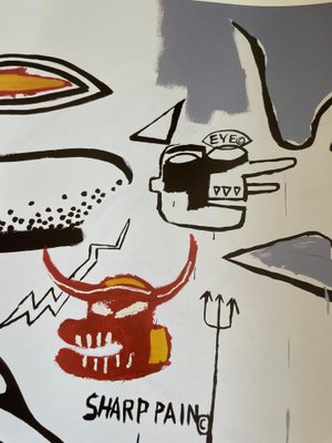 Andy Warhol & Jean-Michel Basquiat, F You Dentures, 1997, Exhibition Poster-WBT-2040992