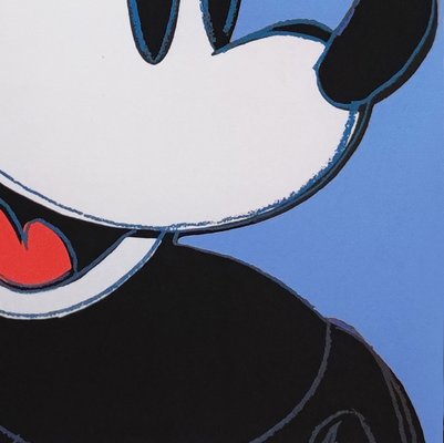 Andy Warhol, Mickey Mouse, 1980s, Lithograph-QGR-1794190