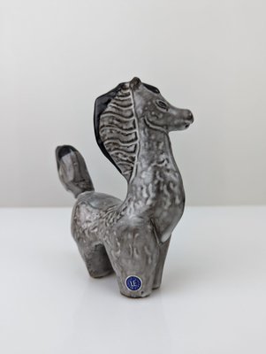 Animal Figure in Glazed Ceramic from Upsala Ekeby, Sweden, 1970s-JJT-1399170