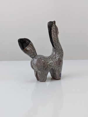 Animal Figure in Glazed Ceramic from Upsala Ekeby, Sweden, 1970s-JJT-1399170