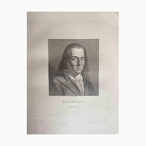 Anker Smith, Portrait of Kauffmann, Original Etching, 1810-ZCI-1379335