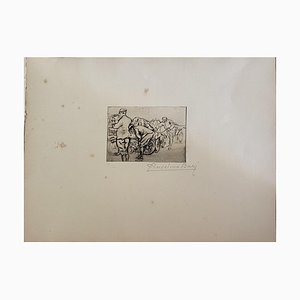 Anselmo Bucci, Front Italien, Etching, 20th Century-ZCI-792557