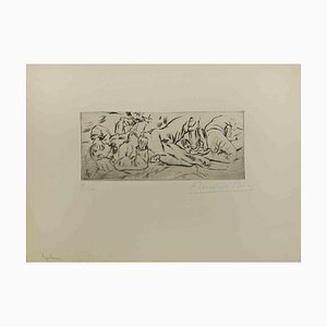 Anselmo Bucci, Manfredi, 1917, Etching and Drypoint-ZCI-1781758